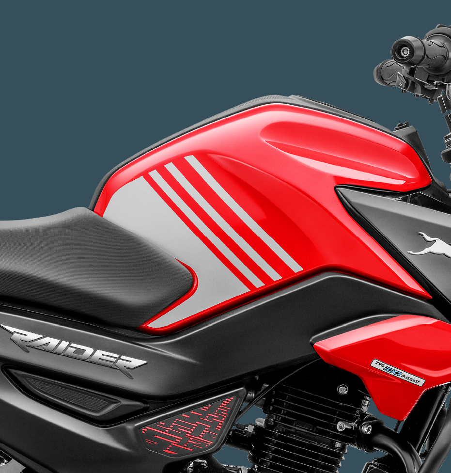 Sporty fuel tank
