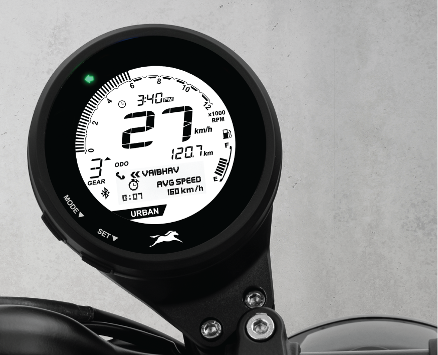 ASYMMETRIC SPEEDOMETER