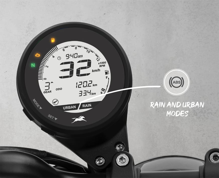 RAIN & URBAN ABS MODES
